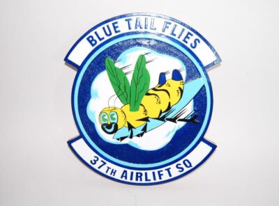 37th Airlift Squadron Plaque