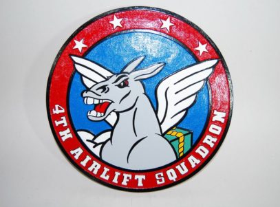 4th Airlift Squadron Plaque