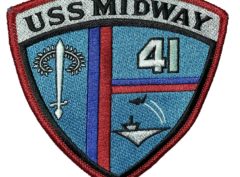 USS Midway CV-41 Patch – Sew On