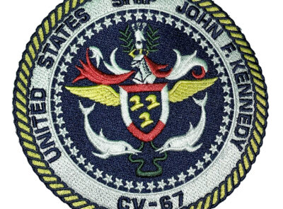 USS John F. Kennedy CV-67 Patch – Sew On