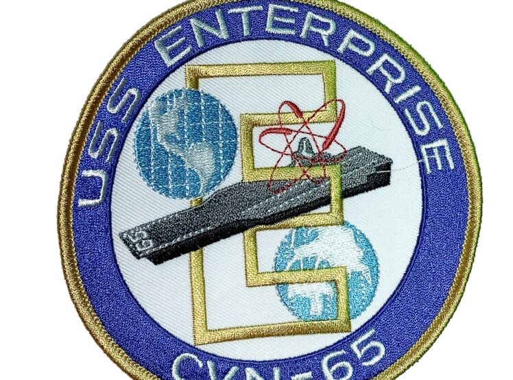 USS Enterprise CNV-65 Patch – Sew On