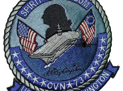 USS George Washington CVN-73 Patch – Sew On