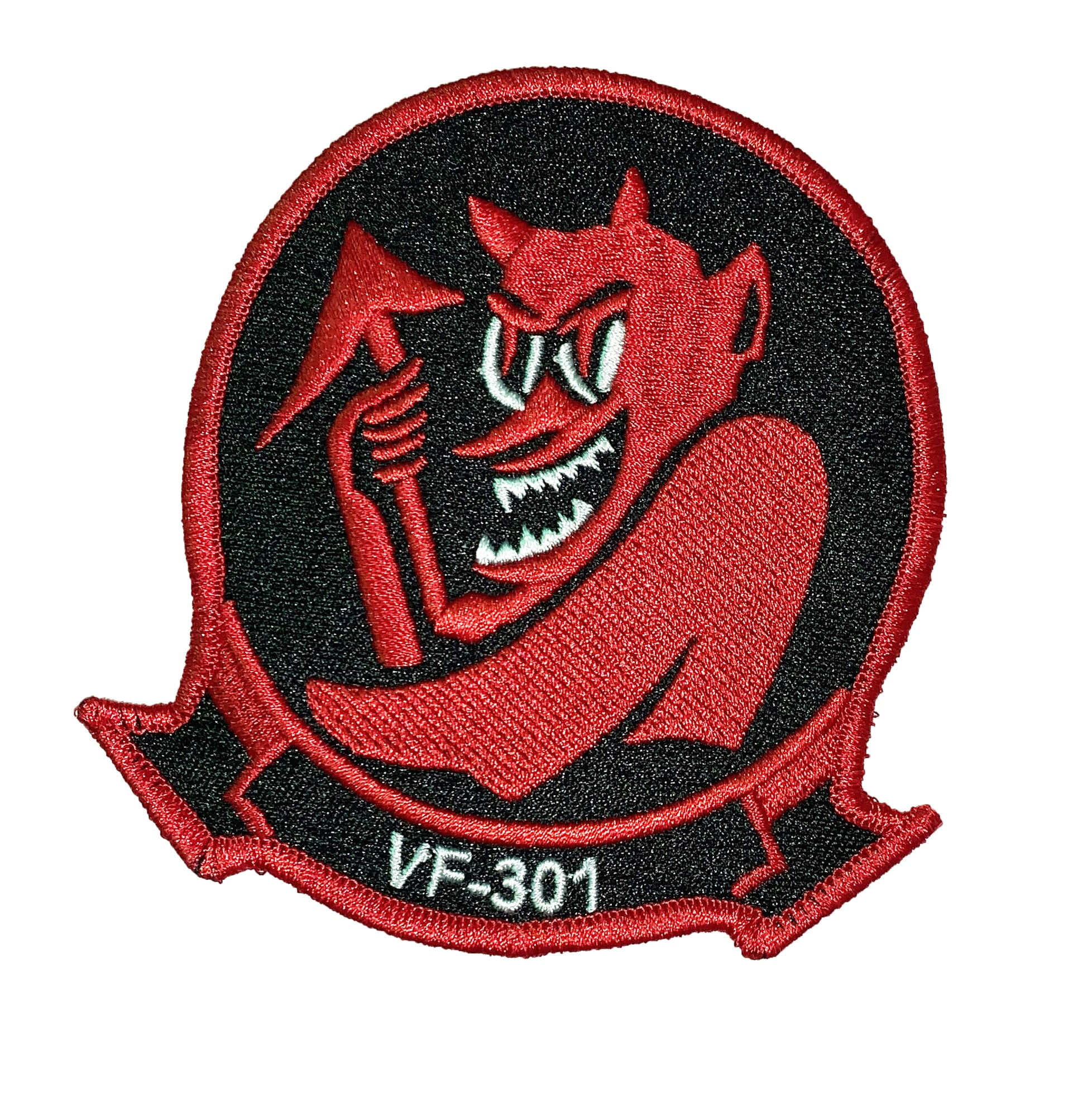 VF-301 Devil's Disciples Squadron Patch- Sew On