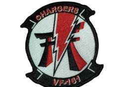 VF-161 Chargers Squadron Patch- Sew On
