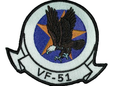 VF-51 Screaming Eagles Squadron Patch – Sew on