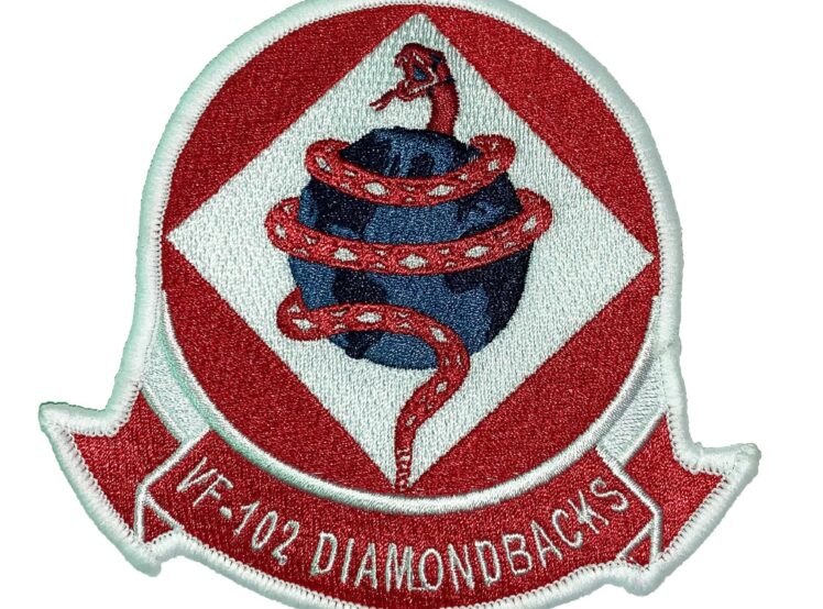 VF-102 Diamondbacks Squadron Patch – Sew on