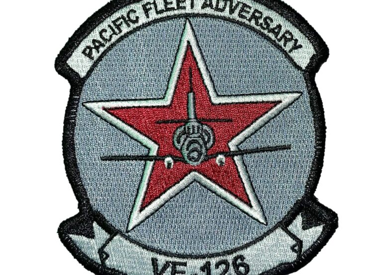 VF-126 Pacific Adversary Squadron Patch – Sew on