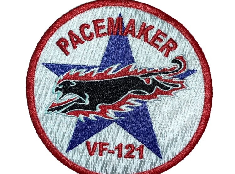 VF-121 Pacemakers Squadron Patch – Sew on