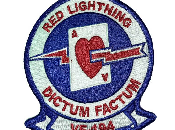 VF-194 Red Lightenings Squadron Patch – Sew on