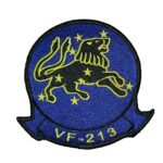 VF-213 Black Lions Squadron Patch – Sew on