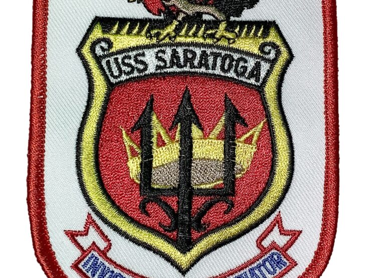 USS Saratoga CV-3 Patch – Sew On