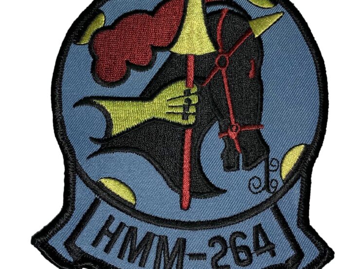 HMM-264 Black Knights Squadron Patch – Sew On