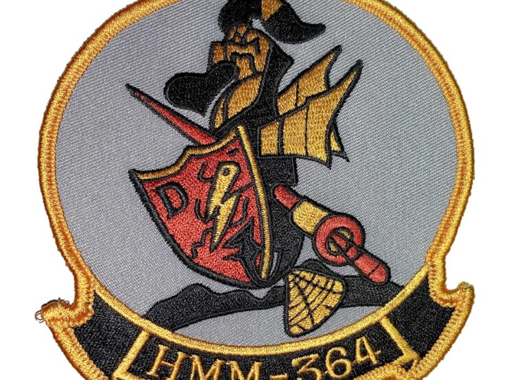 HMM-364 Squadron Patch - Sew on
