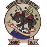 HMR-163 Ridgerunners Squadron Patch – Sew On