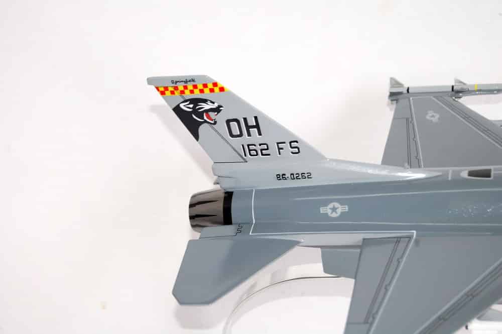 162d Fighter Squadron F-16 Fighting Falcon Model