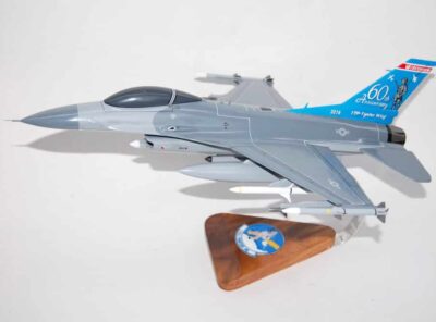 176th Fighter Squadron F-16 Fighting Falcon Model