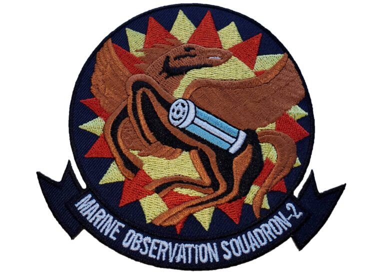 VMO-2 1970's Squadron Patch –Sew On