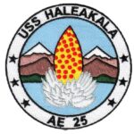 USS HALEAKALA AE-25 Patch – Sew On