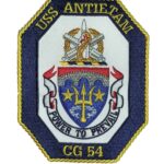 USS ANTIETAM CG-54 Patch – Sew On