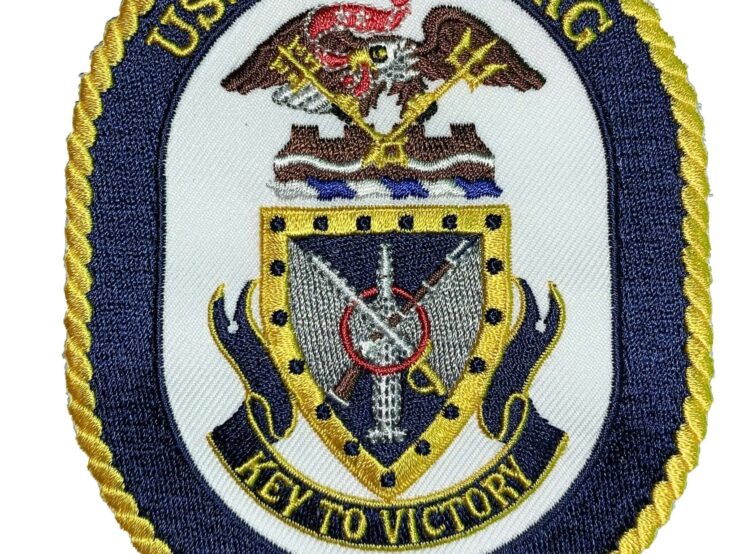 USS VICKSBURG CG-69 Patch – Sew On