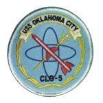 USS OKLAHOMA CITY CLG-5 Patch – Sew On