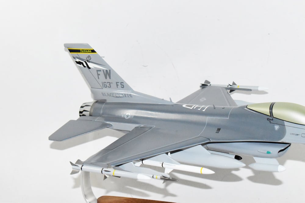 163rd Fighter Squadron F-16 Fighting Falcon Model