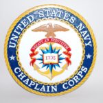 US Navy Chaplain Corps Plaque