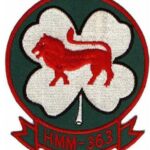 HMM-363 Lucky Red Lions Patch –Sew On