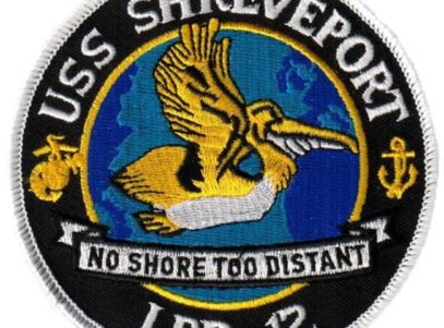 USS SHREVEPORT LPD-12 Patch – Sew On