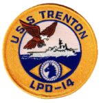 USS TRENTON LPD-14 Patch – Sew On
