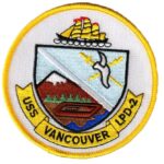 USS VANCOUVER LPD-2 Patch – Sew On