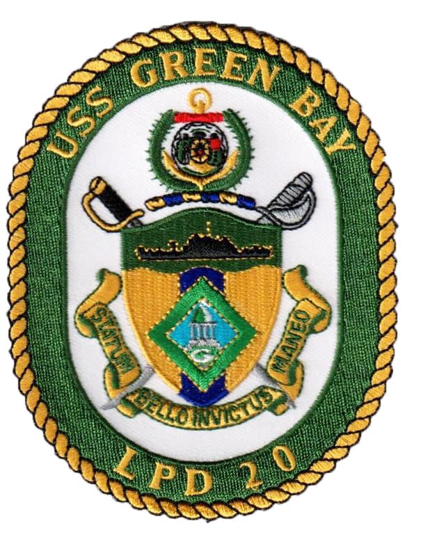 USS GREEN BAY LPD-20 Patch – Sew On