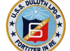 USS DULUTH LPD-6 Patch – Sew On