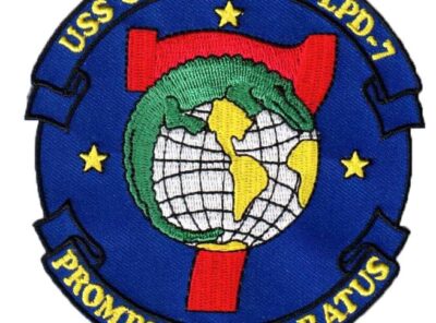 USS CLEVELAND LPD-7 Patch – Sew On