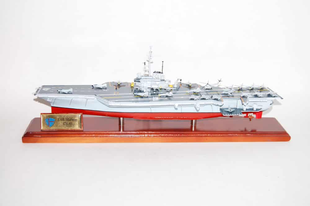 USS Midway (CV-41) Aircraft Carrier Model