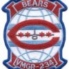 VMGR-234 Bears Squadron Patch