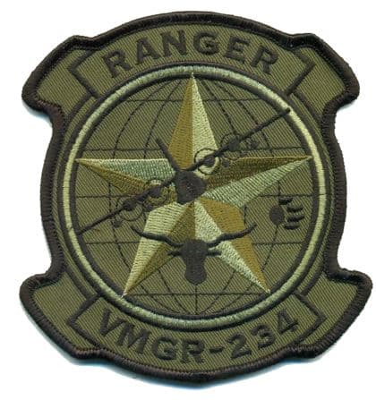 VMGR-234 Rangers OD Green Squadron Patch – Sew On