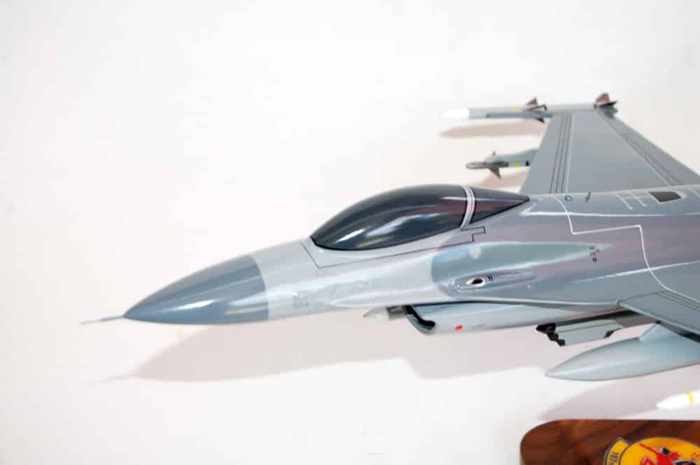 107th Fighter Squadron F-16 Fighting Falcon Model