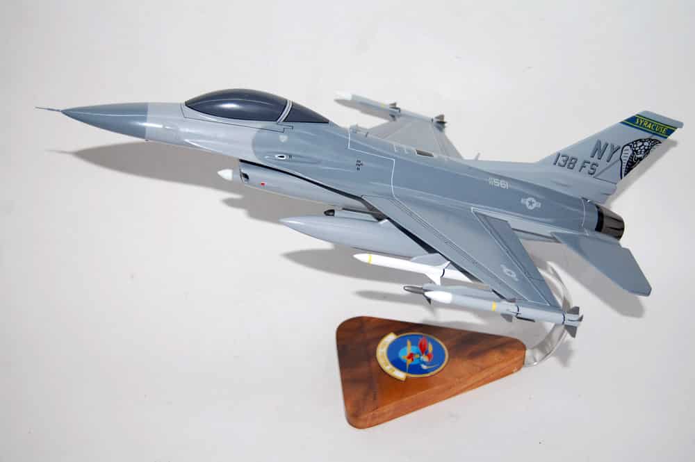 138th Fighter Squadron F-16 Fighting Falcon Model
