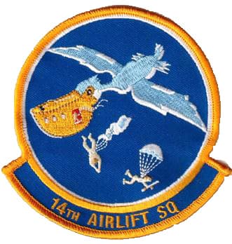 14th Airlift Squadron Patch – Sew On