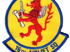 16th Airlift Squadron Patch – Sew On
