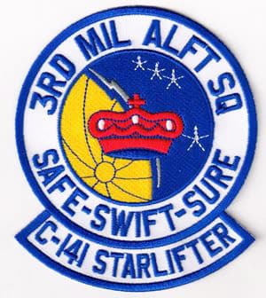 3RD MIL ALFT SQ C-141 STARLIFTER