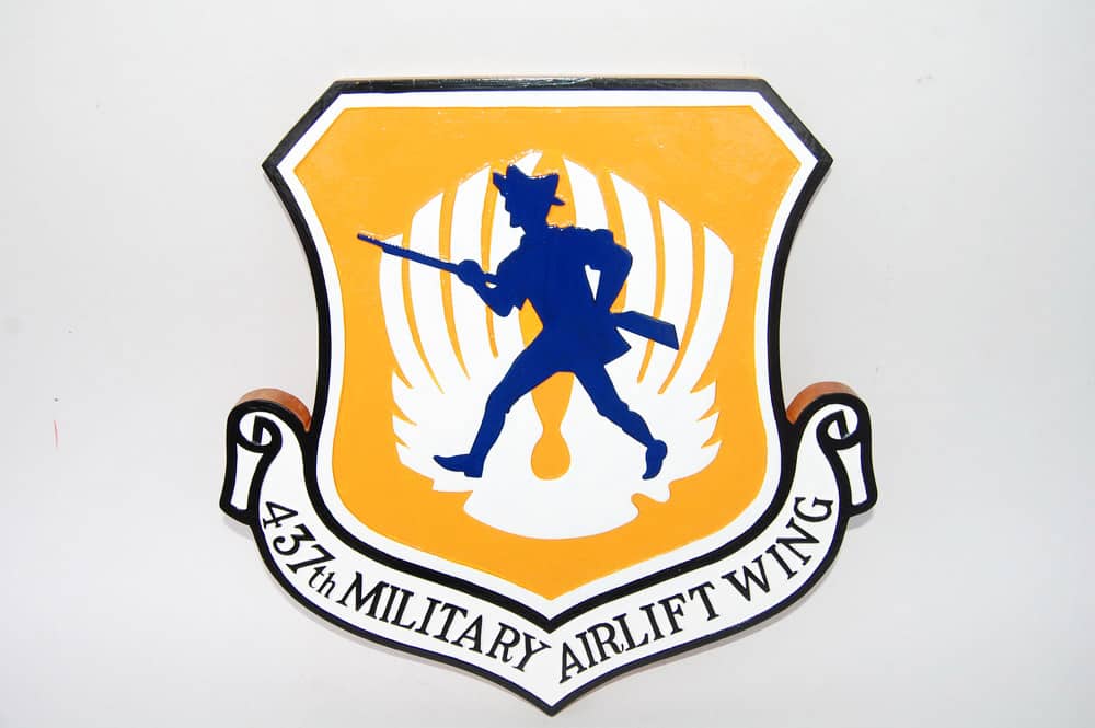 437th Airlift Wing Plaque