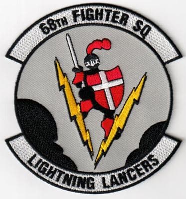 68th Fighter Squadron Lightning Lancers Patch – Sew On