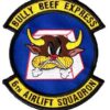 6th Airlift Squadron BULLY BEEF EXPRESS Patch – Sew On