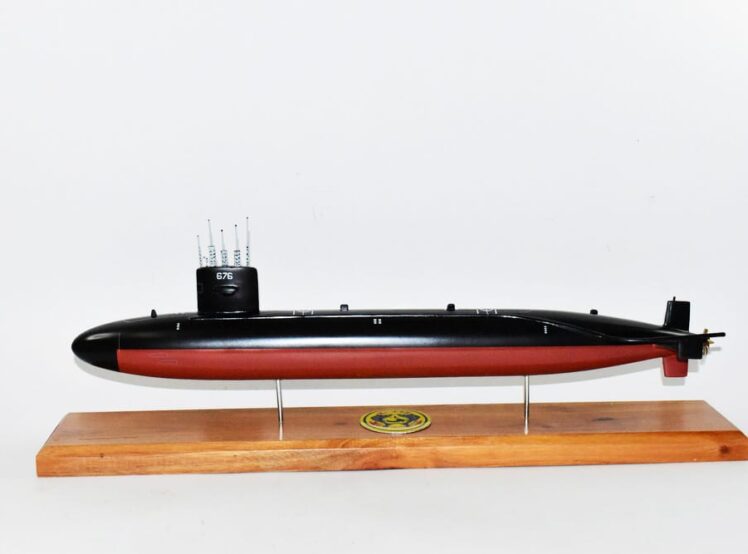 USS Billfish SSN-676 Submarine Model