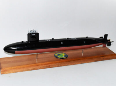 USS Hawkbill SSN-666 Submarine Model