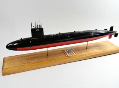 USS Bluefish SSN-675 Submarine Model