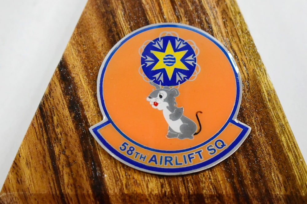 58th Airlift Squadron Moose (Altus) C-17 Model