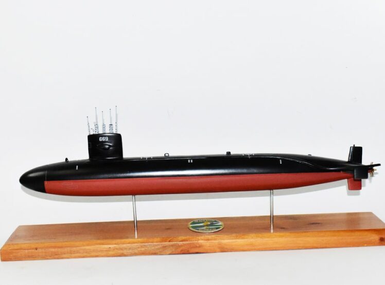 USS Seahorse SSN-669 Submarine Model